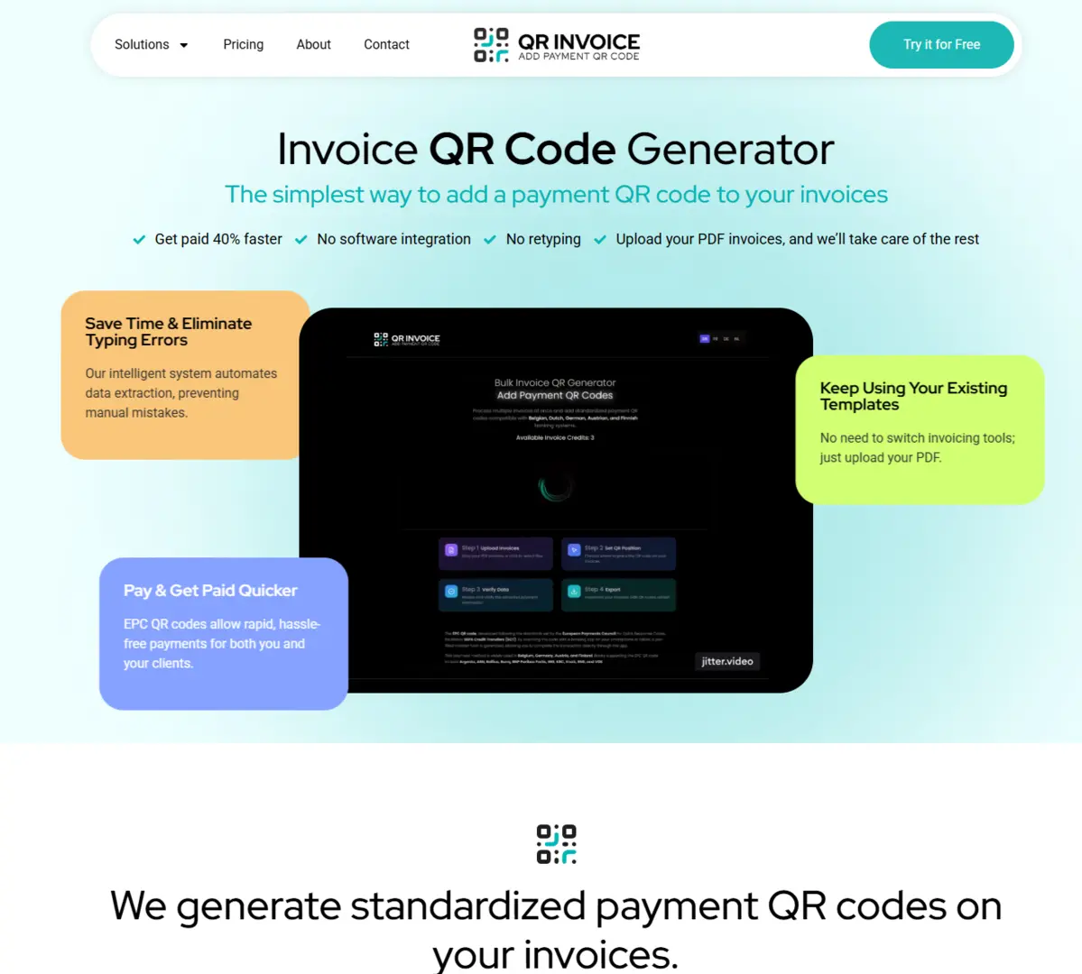 Invoice-QR.com (Perel Web Studio Product) - Screenshot 2